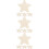 12 Pcs Star Shaped Embroidery Floss Organizer Cross Stitch Board 10
