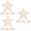 12 Pcs Star Shaped Embroidery Floss Organizer Cross Stitch Board 9