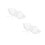 2 Pcs Ruffles False Collar Decorative Fake Collar For Women 9