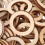 600 Pcs Diy Craft Wood Chips Hollowed Round Slices 3cm 8