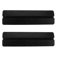 8 Pcs Support Feet For Baby Gate Ramp Pet Dog Gate Reinforcement Black