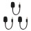 3Pcs Wireless Microphone Gaming Headset For V2 11