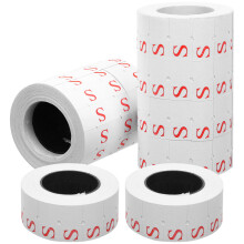 40 Rolls Self Adhesive Clothing Size Labels For Shirts 500 Per Roll S