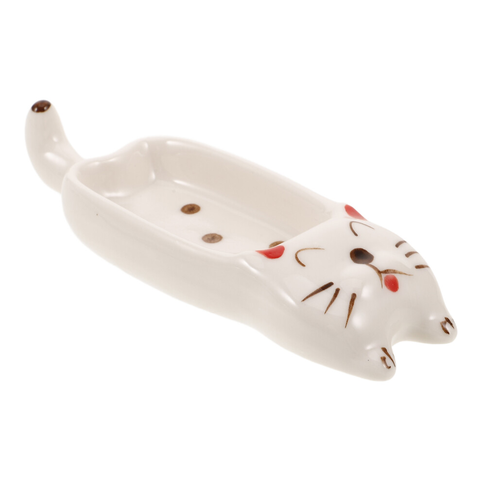 3Pcs Ceramic Dappen Dish For Nails Brush Cat Shaped Manicure Cup-image-OPC-PKXJ62P-NEW