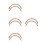 4Pcs Ergonomic Rattan Handles Basket Replacement Accessory Light Brown 5