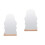 2Pcs Wooden Base Desktop Acrylic Irregular Makeup Mirror 6