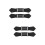 4 Pcs Toggle Buckles Artificial Belt Fasteners 7