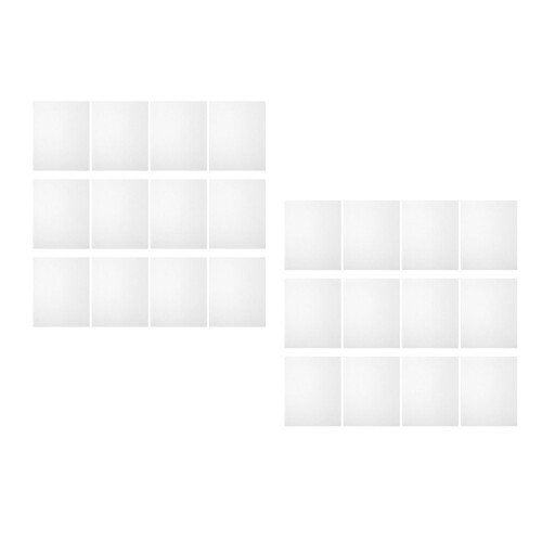 30 Pcs 3D Stencils With Pen Accessories For Kids (White) 1