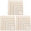 15 Pcs Blank Crochet Basket With Wood Base For Knitting Bag 2
