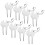 8Pcs Professional Golf Divot Repair Tool Portable Fork For Training 5