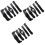 15 Pcs Braided Bracelet Handmade Rope Wrap For Men 3