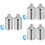 6Pcs Stainless Steel Float Valve Auto Water Refill Control Tank Silver 6