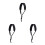 3Pcs Saxophone Hide Foldable Shoulder Strap Instrument Accessory 6