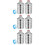 6Pcs Stainless Steel Float Valve Auto Water Refill Control Tank Silver 8
