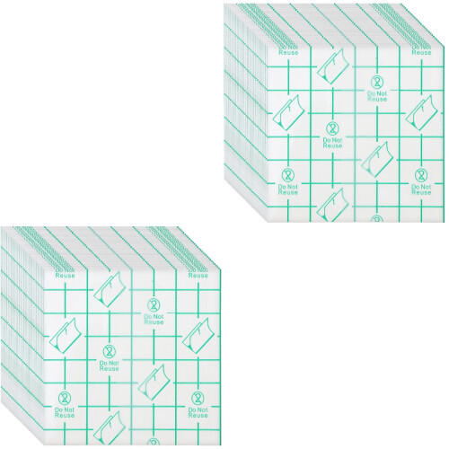 400 Pcs Disposable Makeup Mixing Palettes Stickers Adhesive Hand Tools 2