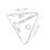 32 Pcs Acrylic Display Case Triangle Corner Connectors 3