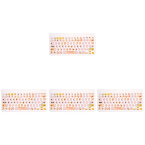 4Pcs Keyboard Cover Compatible With K380 Laptop Protector Skin 1