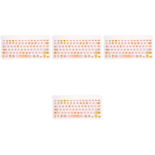 4Pcs Keyboard Cover Compatible With K380 Laptop Protector Skin 2