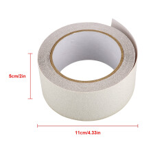5 cm x 5 m selbstklebendes PVC-Anti-Rutschband, durchsichtig, verschleißfest, Sicherheitsband