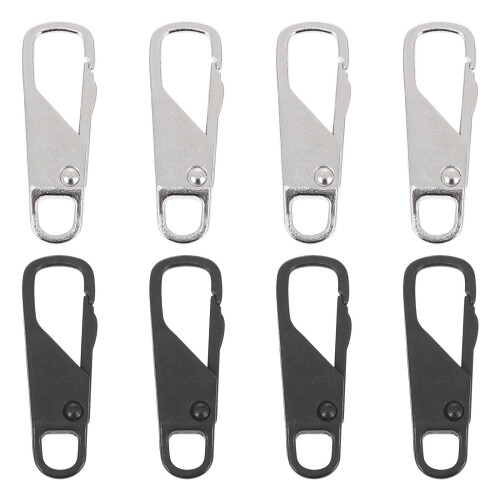 32 Pcs Durable Zipper Heads Tabs Replacement Pullers Accessories