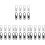 32 Pcs Durable Zipper Heads Tabs Replacement Pullers Accessories 2