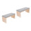 2 Pcs Manicure Hand Support Pillow Nail Rest Tool Russian Style 8