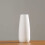 Modern Simple Ceramic Flower Vase For Home Bedroom Balcony White 6