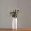 Modern Simple Ceramic Flower Vase For Home Bedroom Balcony White 11