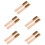10 Pcs Snowboard Wax Removing Brush With Wooden Handle 8