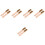 10 Pcs Snowboard Wax Removing Brush With Wooden Handle 6