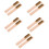 10 Pcs Snowboard Wax Removing Brush With Wooden Handle 9