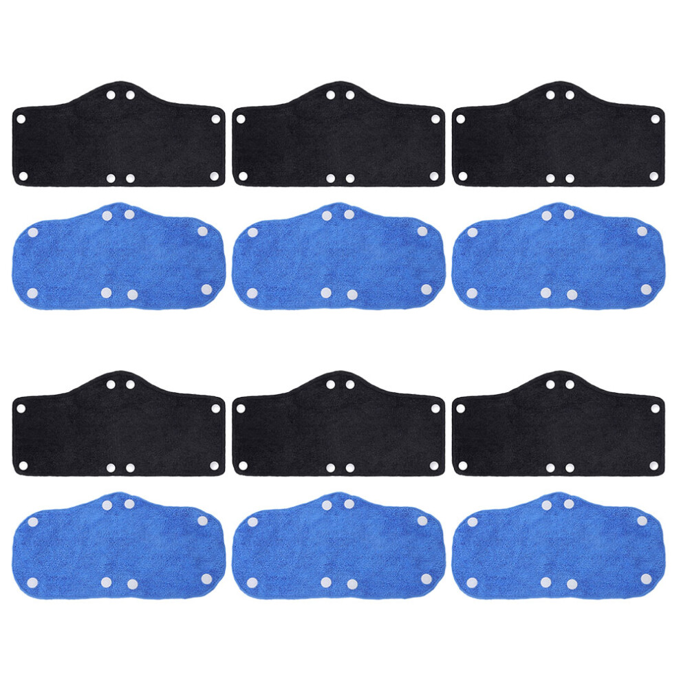 60 Pcs Reusable Washable Hard Hat Liner Sweatband 033578343736
