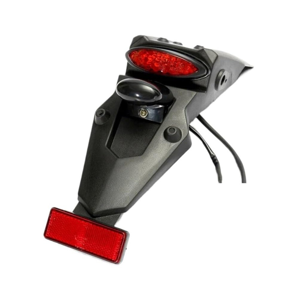 Motorcycle Tail Lamp 12V Rear Led Tail S Brake Stop Lamps License Plate For Moto Light 9016109225580