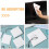 600Pcs Lint-Free Cellulose Wipes For Electronics Lab Camera Lens 6