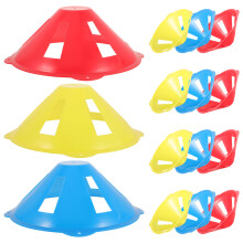 30 Pcs Football Barrier Cones Soccer Training Disc Markers Accessories