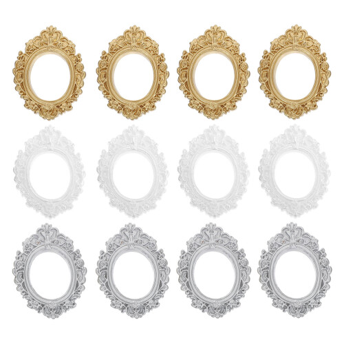 60 Pcs Diy Resin Photo Frames For Crafts And Phone Case Decor 1