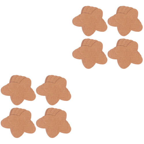 100 Pcs Chocolate Wrapping Trays Paper Liner Compartment 2