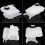 Auto Coolant Recovery Tank for Mazda 3 2004-2012 White 610g Expander 12