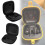(Black B)For Beats Powerbeats Pro Bluetooth Earbuds 700mah Charging Case Led Indicator 5