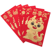 30 Unidades Envelopes Vermelhos Dinheiro Da Sorte 2024 Ano Chinês