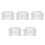 5Pcs Grelha De Drenagem 12,5X12,5Cm Para Parede E De 5