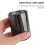 De Aço Inoxidável Para Casa E (Preto) 7