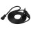 3-Pin AUX Audio Cable Adapter for E39 E46 E53 X5 144cm Black 12