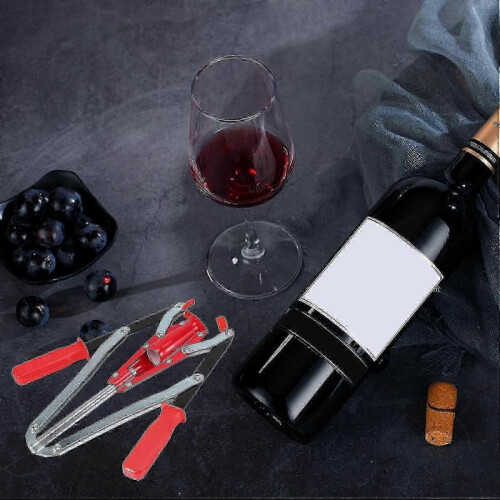 Double Lever Hand Corker Wine Bottle Corker with 2 Handled Corking for Homebrew Wine Making 2