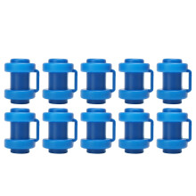 Trampoline Pole Hat Premium ABS Material, 10-Pack Trampoline Enclosure Pole End Covers, For Easy Safety Net Installation