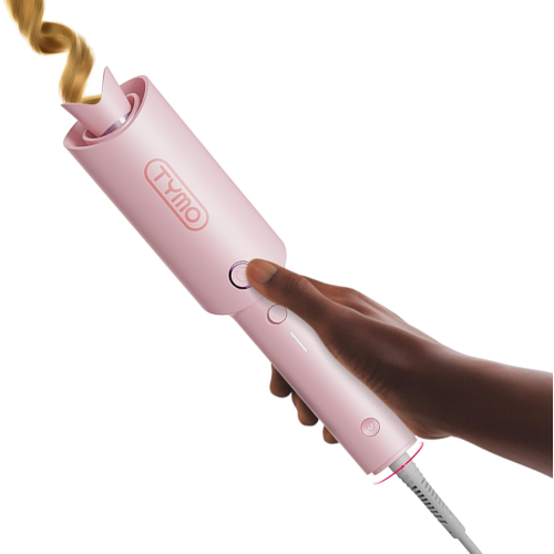 TYMO CURLPRO Automatic Rotating Curling Iron Pink