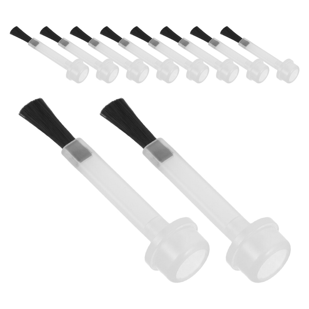 Inoomp 100 Pcs Replacement Brush For Gel Liquid And Dipping Powder