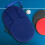 Table Tennis Bag Hard Shell Paddle Bag Scratch-Resistant Protector for School Training Indoor Outdoor Blue 2