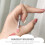 6Pcs Silicone Lip Brushes With Lids For Lipstick Application 8