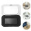 2Pcs Travel-Use DIY Eyeshadow Blush Palette Empty Durable Makeup Box 11